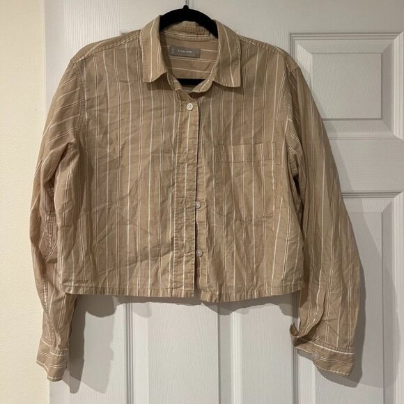 Everlane The Silky Cotton Way-Short Shirt Size Small - Picture 3 of 5